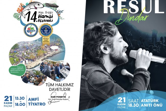 Kdz.Ereğli Hamsi Festivaline hazırlanıyor