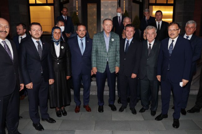 Cumhurbaşkanı Erdoğan, RUMELİSİAD ile bir araya geldi