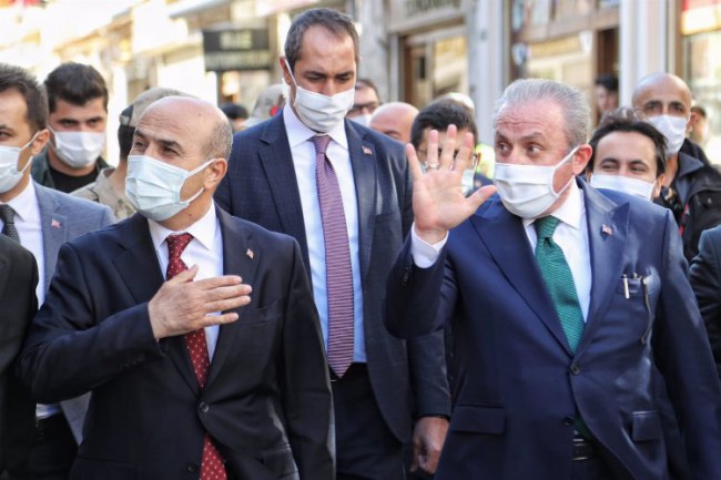 TBMM Başkanı Şentop Mardin'de