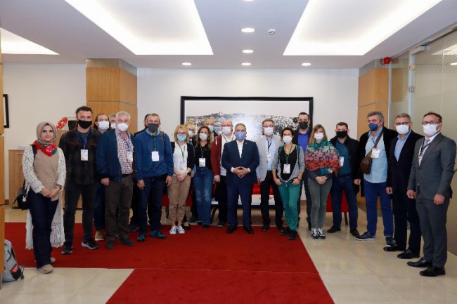 Kayseri Talas'ta Erasmus hareketliliği