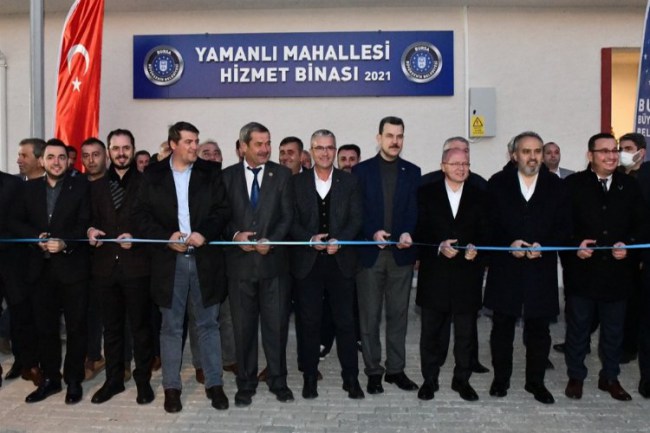 Bursa Mustafakemalpaşa'da çifte 'hizmet' açılışı