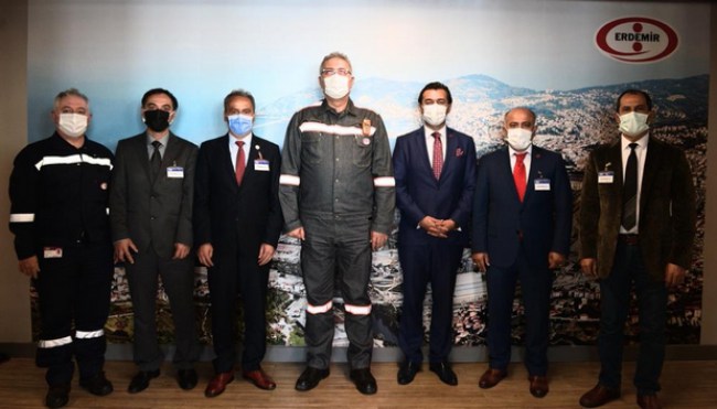 BATİYAC'tan ERDEMİR Genel Müdürü Oral'a ziyaret