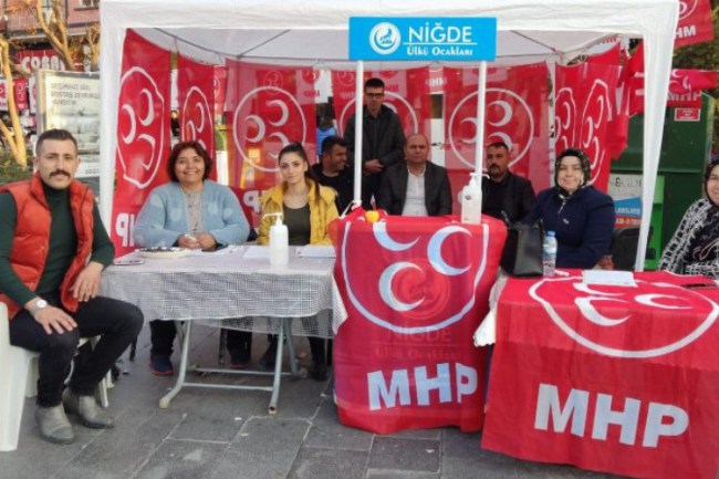 MHP'den Niğde'ye üye standı