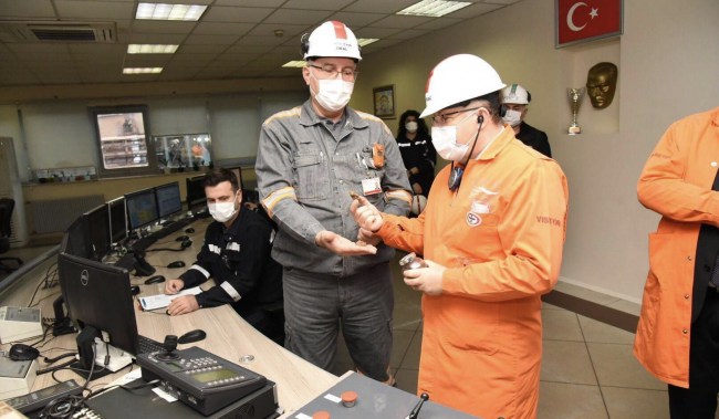 Vali Tutulmaz’dan Erdemir’e ziyaret