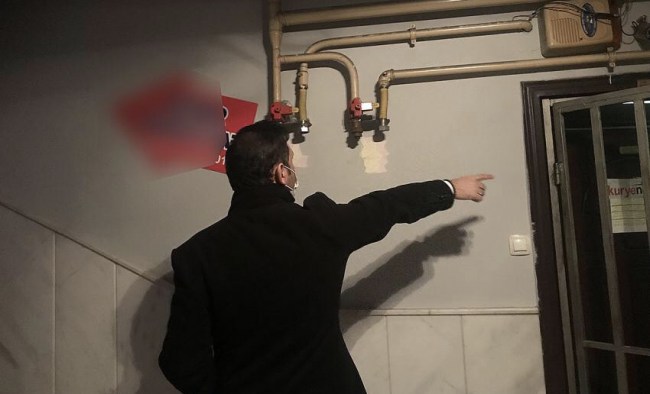 Kdz.Ereğli’de hırsızlar doğalgaz sayaçlarını çaldı