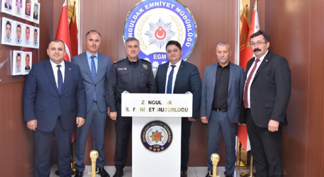 Müdür Aktaş'a ziyaretler sürüyor