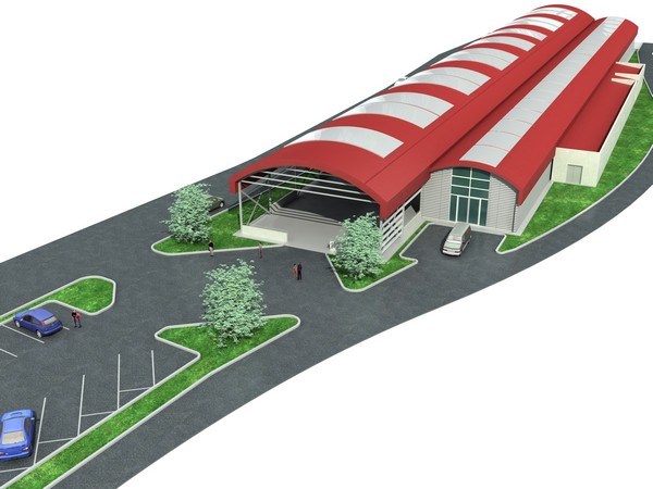 Modern pazaryeri inşaatı sürüyor