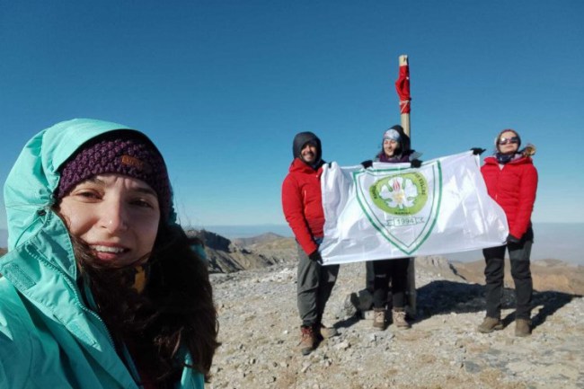 Manisa Dağlık takımı, Gelincik Ana Zirvesine tırmandı
