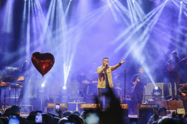 Bilal Sonses, Sivas'ta sahne aldı