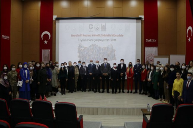 Mardin'de "Kadına Yönelik Şiddetle Mücadele Eylem Planı" düzenlendi
