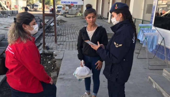 Jandarma KADES uygulamasını anlattı