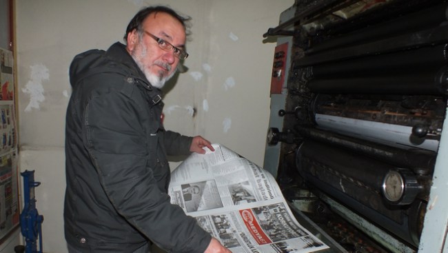 Milletvekili Ünal Demirtaş gazete kapattırıyor