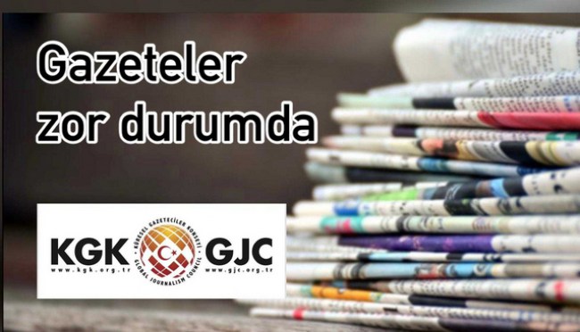 KGK: Yazılı medya çok zor durumda