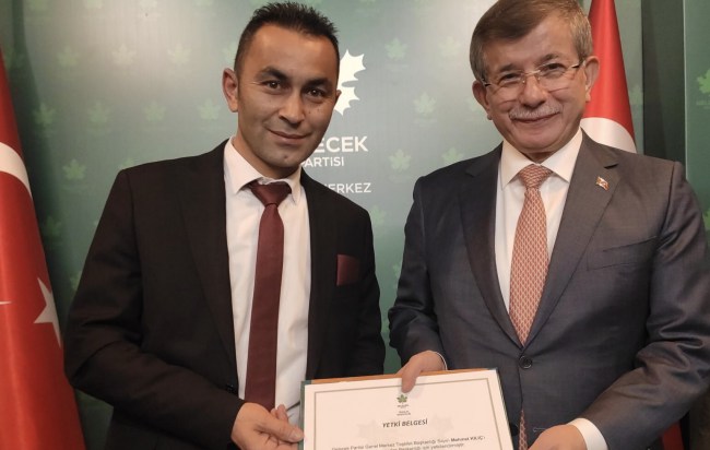 Mehmet Kılıç Gelecek Partisinde