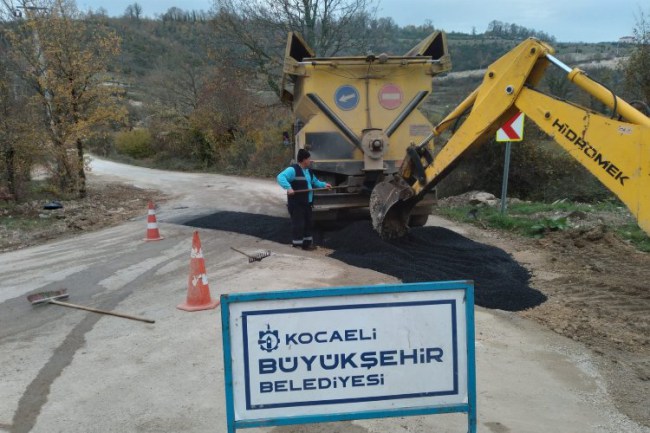 Kocaeli Gebze'deki köylerde altyapı sorunu çözüldü