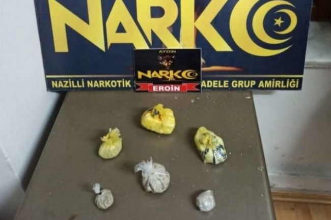 Nazilli'de narkotik operasyonunda 3 kişi yakalandı