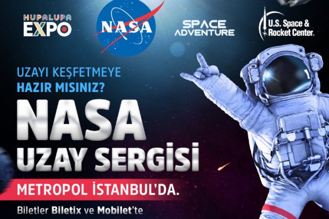 NASA Uzay Sergisi kapılarını 8 Aralık'ta açıyor