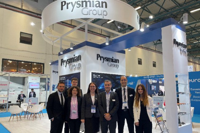 Türk Prysmian, Eurasia Rail'de yeni ürünlerini tanıttı