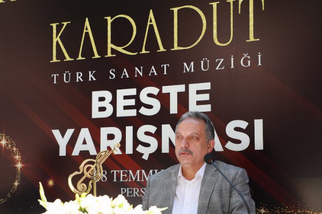 Kayseri'de Karadut Beste Yarışması heyecanı,