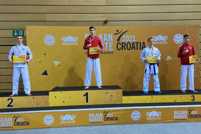 Kocaeli sporcusu Halıcı, Balkan Şampiyonu oldu