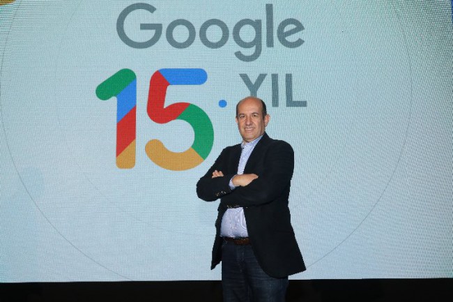 Google Türkiye'de 15. yılını kutluyor