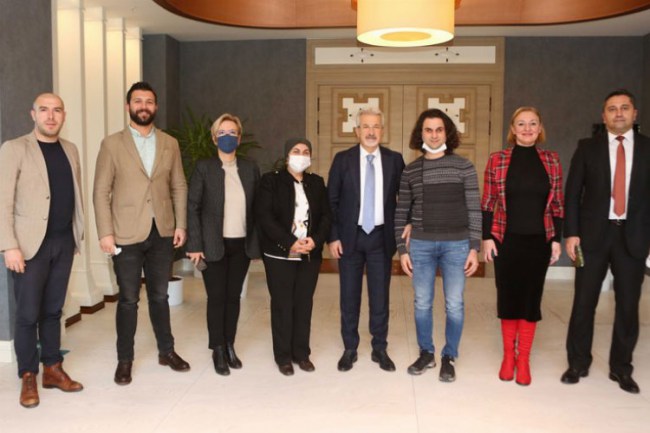 Bursa Nilüfer'de 'Engelli Hakları'ndan Başkan Erdem'e ziyaret