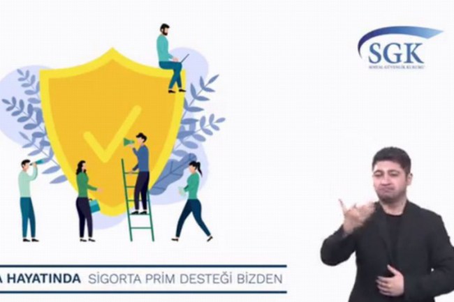 SGK: "Engelleri birlikte aşıyoruz"