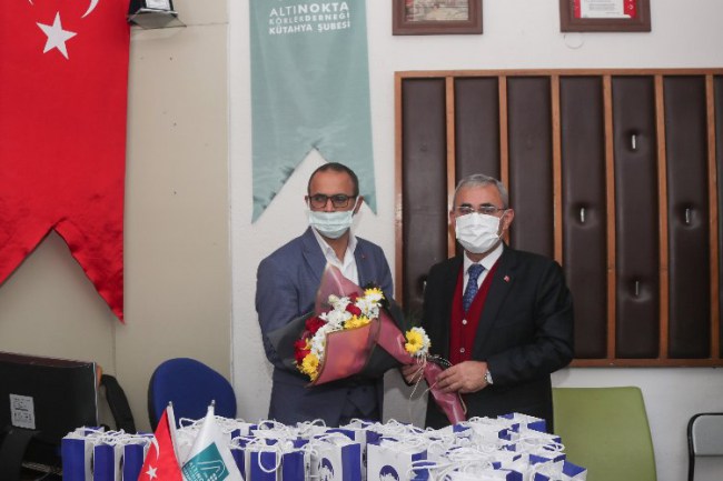 Kütahya Altı Nokta Körler Derneği'ne ziyaret