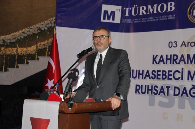 Kahramanmaraş'ta stajını tamamlayan Mali Müşavirler ruhsatlarını aldı