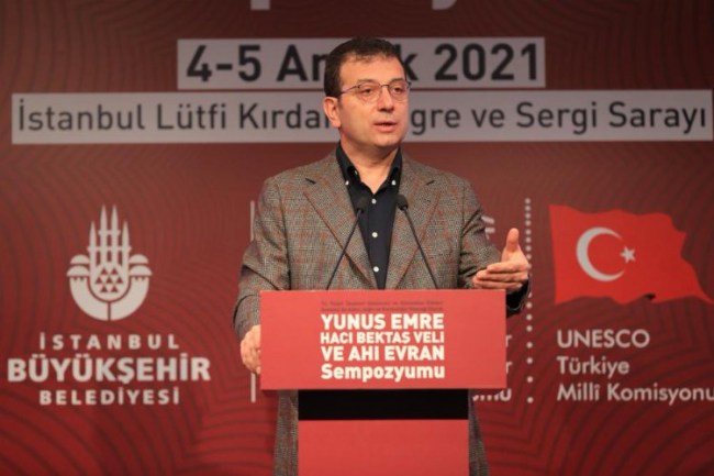 İmamoğlu'ndan 'Ahi Evran' mesajı