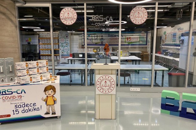 Bursa'da mesleki eğitimden Türkiye'ye antijen kiti: BRS-CA