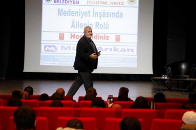 Yazar Arıkan: "Medeniyet insandan başlar"