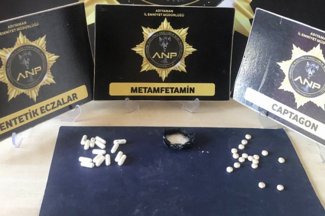 Adıyaman'da uyuşturucu operasyonu