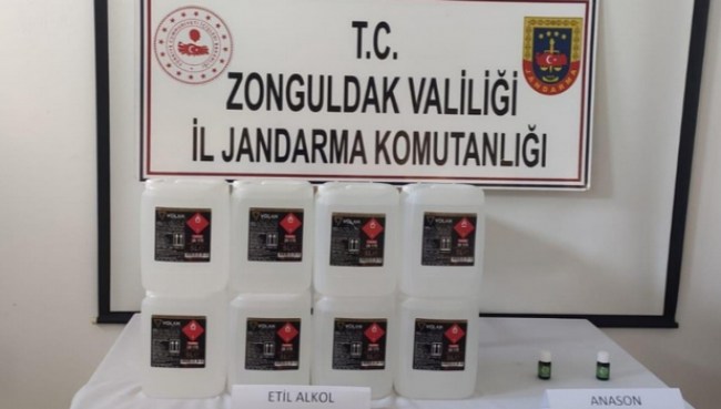 Kdz.Ereğli'de evde rakı yapımına jandarma engeli
