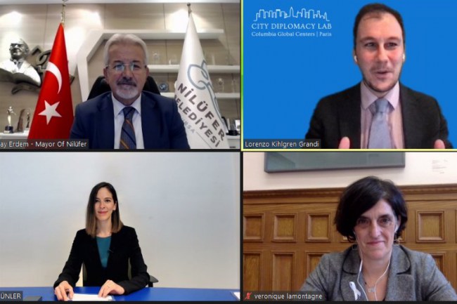 Bursa Nilüfer Belediye Başkanı, uluslararası başkanlar zirvesine katıldı