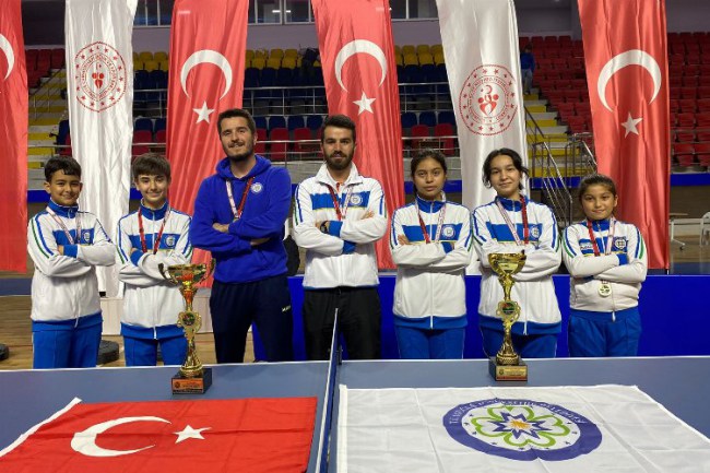 Muğla Büyükşehir masa tenisinde Ege Şampiyonu oldu