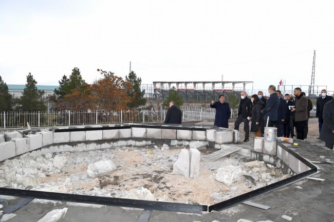 Malatya'da Usta Şagirt Kümbeti yenileniyor