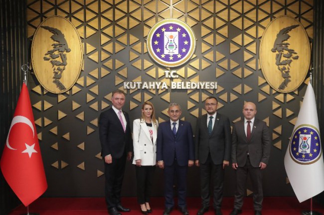 Ukrayna'da Kütahya'ya ziyaret