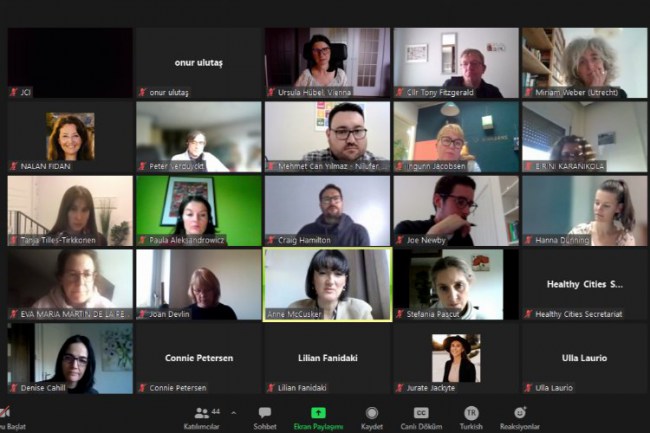 Bursa'da Nilüfer'in pandemi raporu DSÖ'ye sunuldu