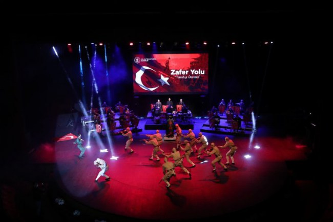 Gaziantep'te "Zafer Yolu Varoluş Destanı" konseri