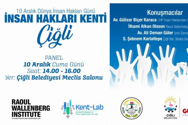 İnsan Hakları, İzmir Çiğli'de konuşulacak