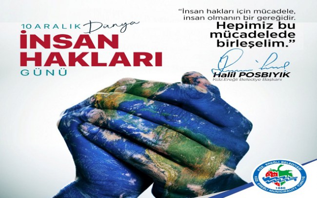 Posbıyık’tan İnsan Hakları Günü mesajı
