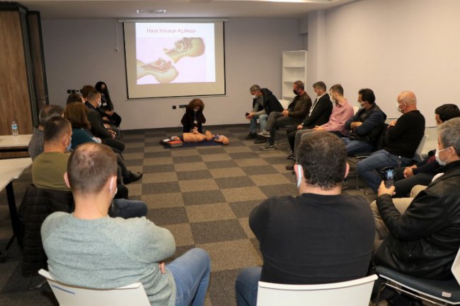 Kocaeli İSU personeline ilkyardım eğitimi