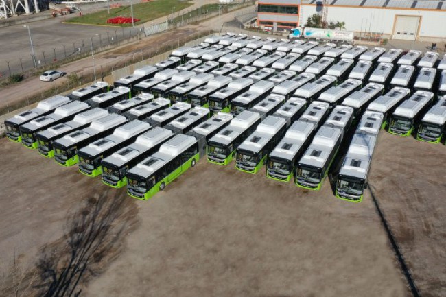 Kocaeli toplam 110 aracı teslim aldı