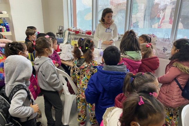 Öğrenciler İZGİM'i ziyaret etti