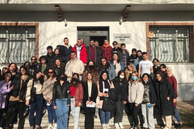 Sakarya'da turizm öğrencilerine tarihi gezi