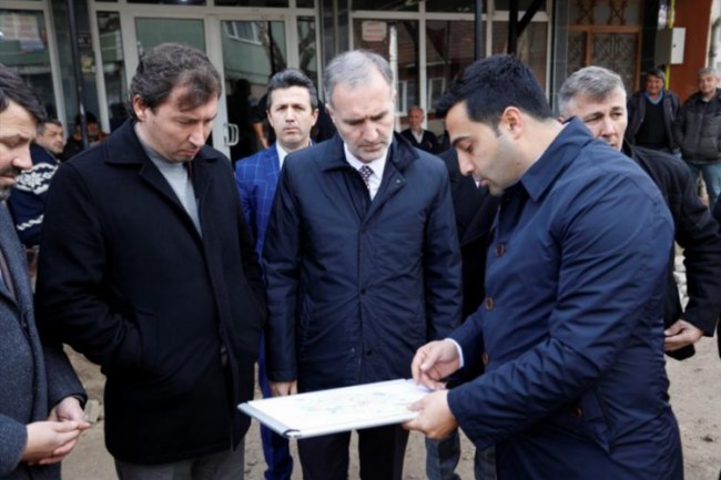 Bursa İnegöl'de Kurşunlu Mahallesi yenileniyor