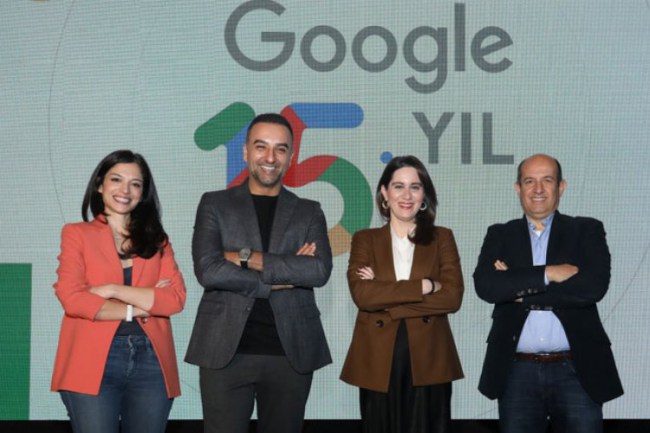 Google Türkiye'de 15. yılını kutluyor