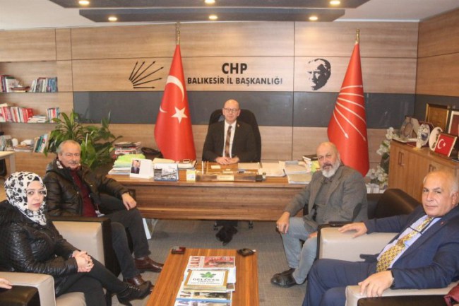 Gelecek Partisi'nden Başkan Sarı'ya ziyaret