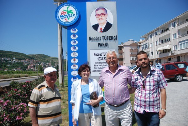 Necdet Tüfekçi parkı açıldı